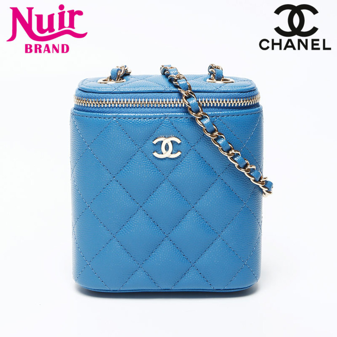 CHANEL シャネル【極美品】ミニバニティケース バイカラー CHANEL シャネル【極美品】ミニバニティケース バイカラー