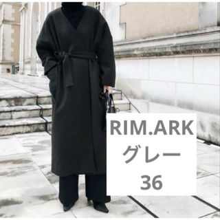 RIM.ARK - リムアーク レイヤードスタイルロングコート RIM.ARK - リムアーク レイヤードスタイルロングコート