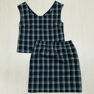 セシルマクビー(CECIL McBEE)のチェック柄セットアップ(その他)