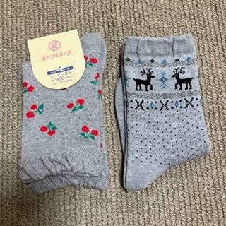 新品⭐︎靴下2足セット 16-18cm(靴下/タイツ)