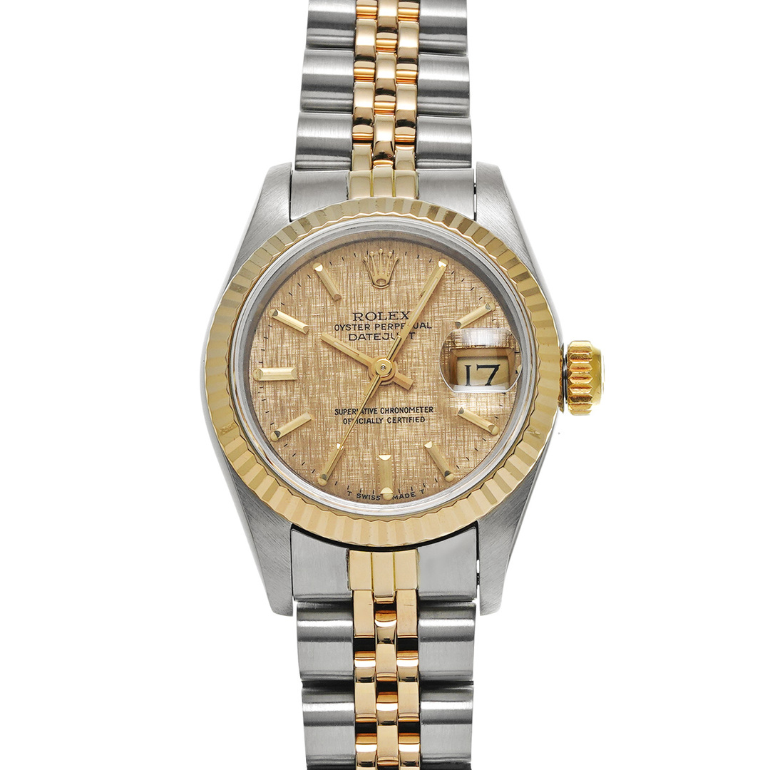 ROLEX - 中古 ロレックス ROLEX 69173 92番台(1986年頃製造) シャンパン レディース 腕時計