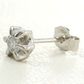 PT900 プラチナ ピアス(片耳) ダイヤ 0.15 総重量約0.7g ジュエリー 中古 送料無料 新品同様 【中古】【あす楽】 ギフトラッピング無料(ピアス)
