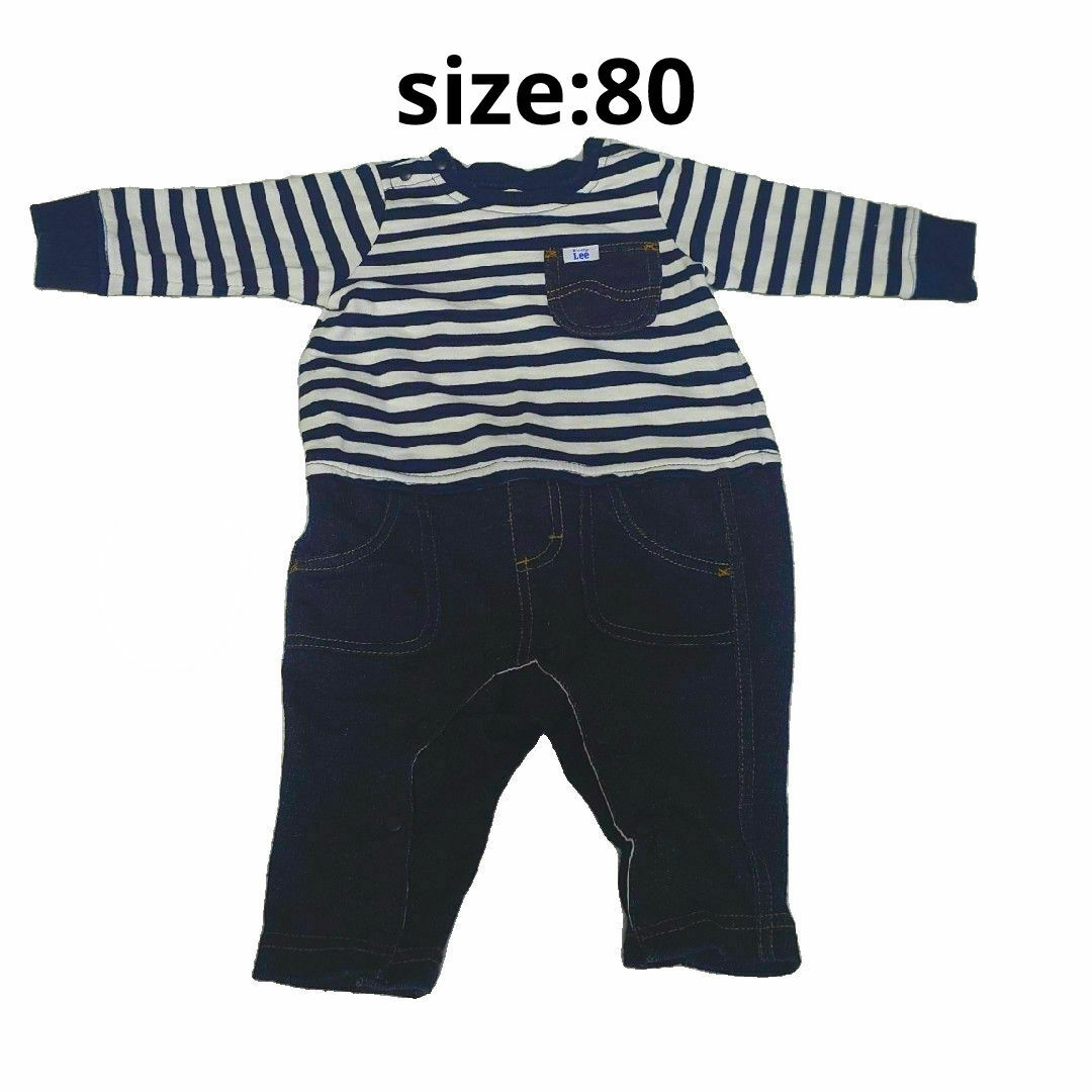 Buddy Lee(バディーリー)のLee ロンパース　カバーオール Buddy Lee  キッズ/ベビー/マタニティのベビー服(~85cm)(ロンパース)の商品写真