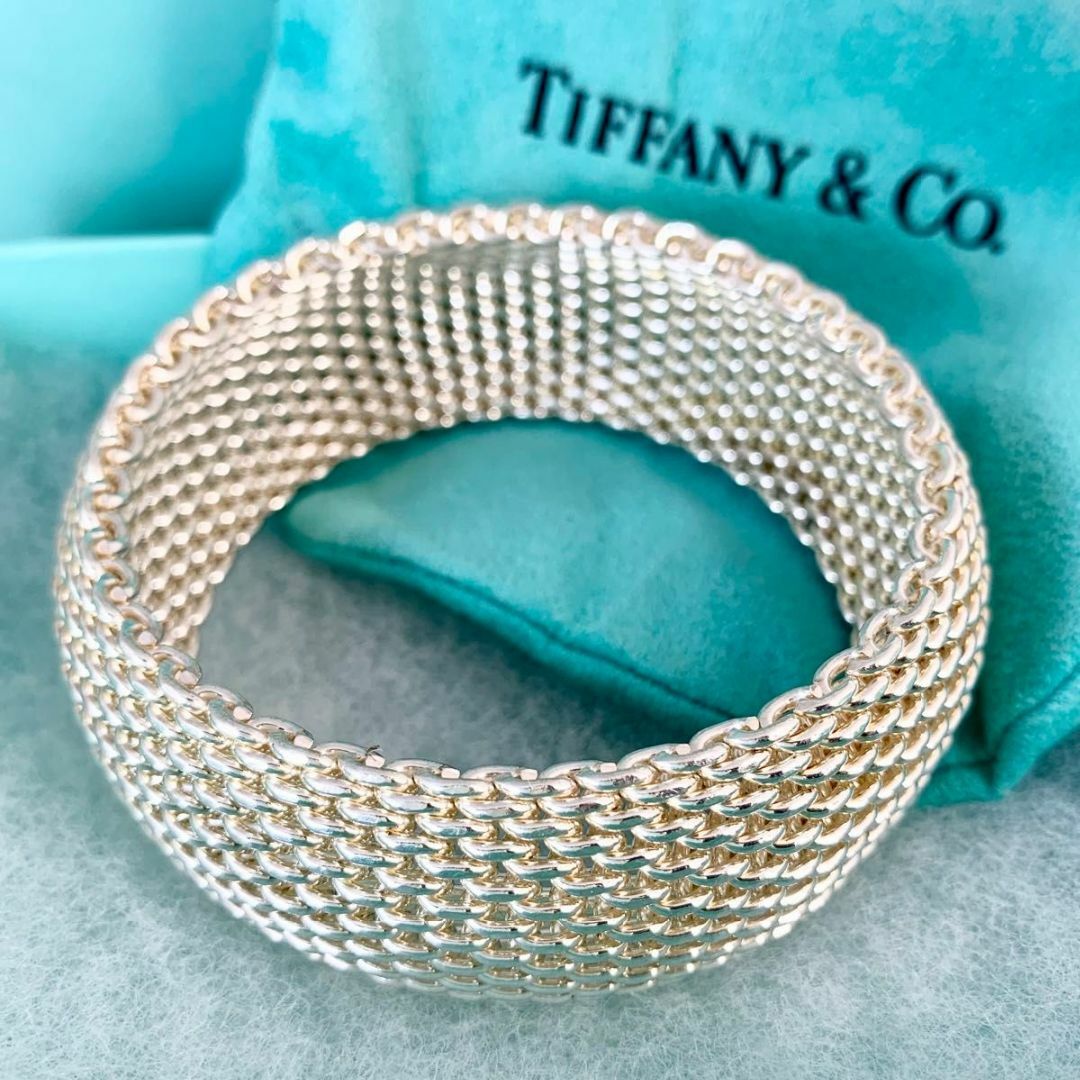 Tiffany & Co. - ティファニー 極美品 サマセット メッシュ Tiffany & Co. - ティファニー 極美品 サマセット メッシュ