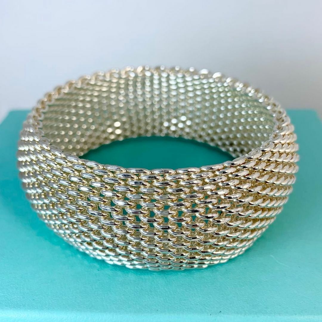Tiffany & Co. - ティファニー 極美品 サマセット メッシュ Tiffany & Co. - ティファニー 極美品 サマセット メッシュ