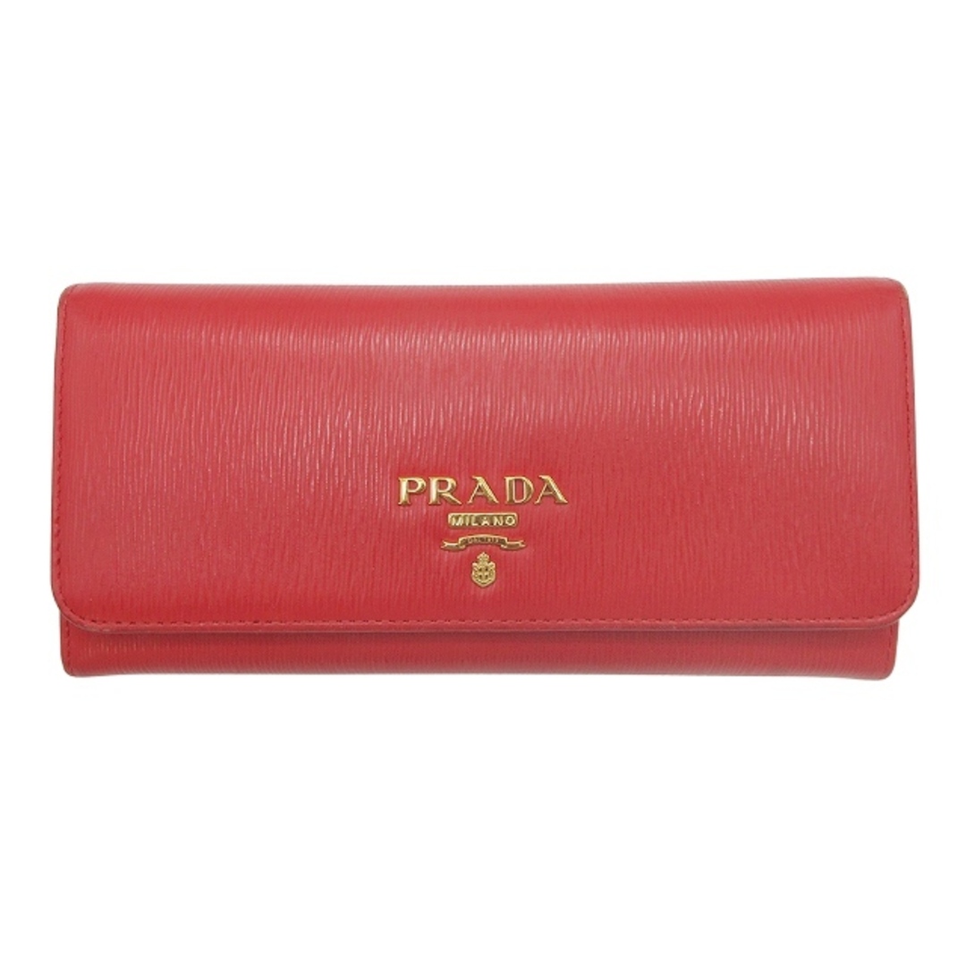 PRADA - プラダ PRADA ヴィッテロムーブ レザー 長財布 ロングウォレット 二つ折り