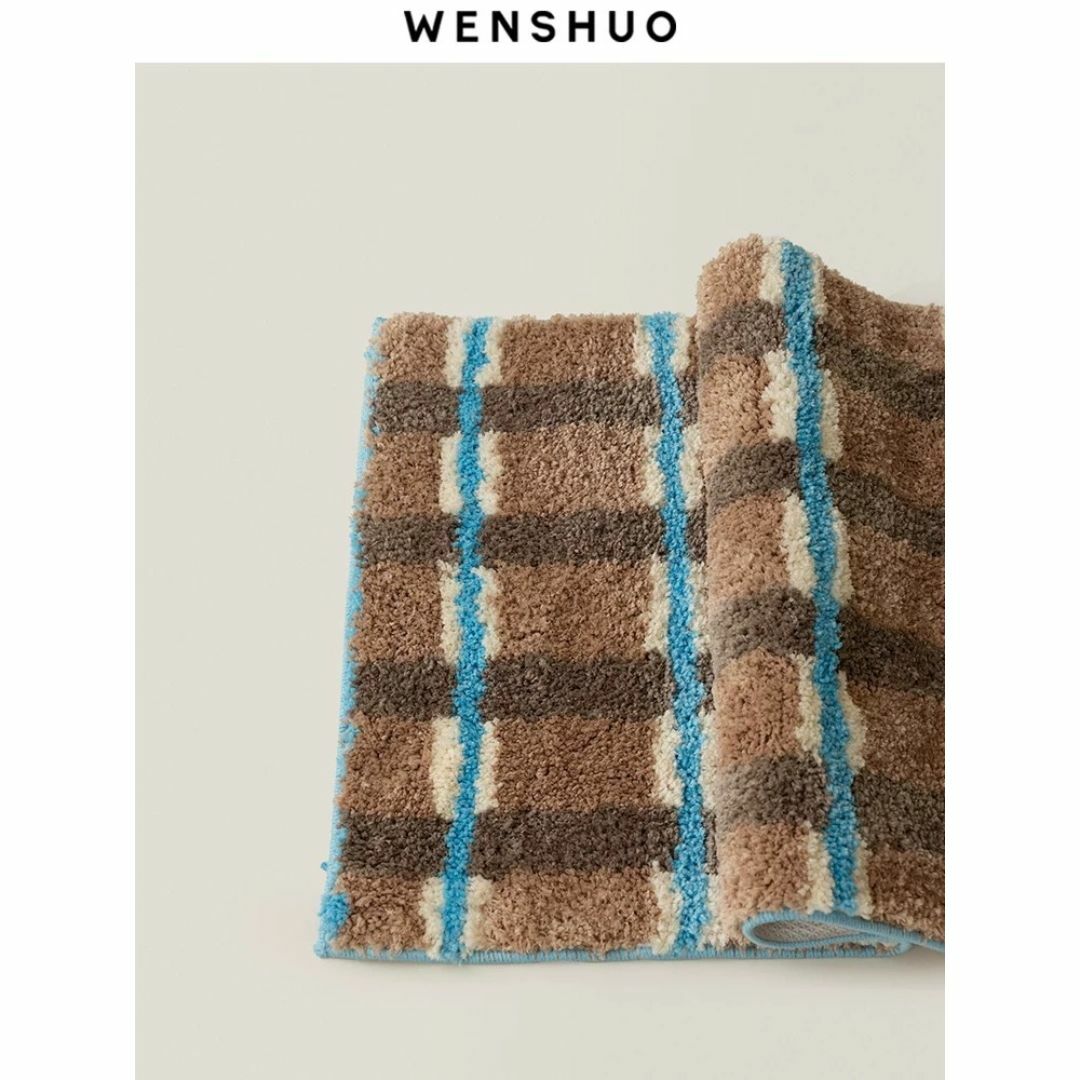 journal standard Furniture - WENSHUO HOME チェック柄 北欧 ミニラグ マット アクセント Izadra マルチサイズ ラグ – RUGHAUS