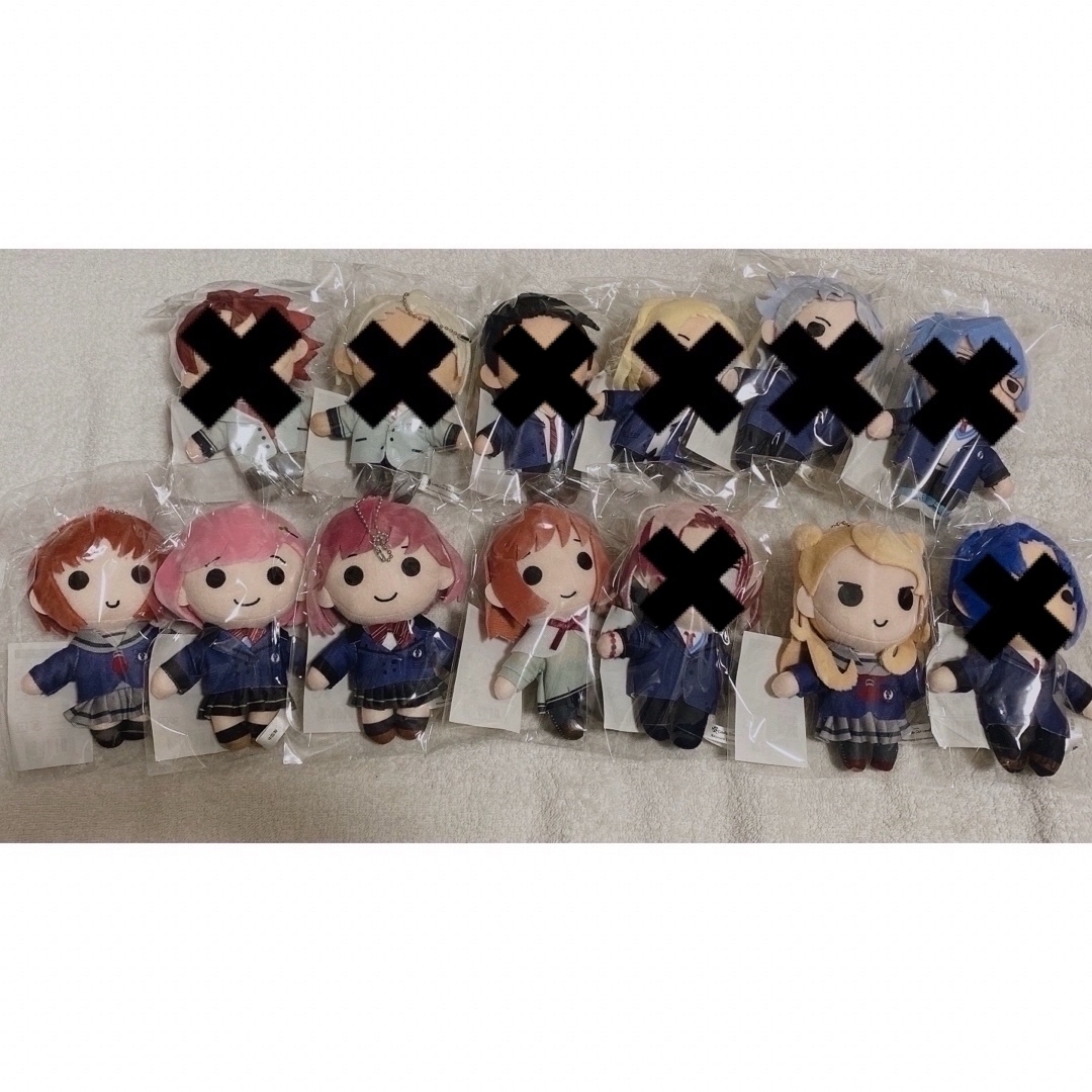 ときめきメモリアル girl's side 1st〜4thぬいぐるみキーホルダー ときめきメモリアル girl's side 1st〜4thぬいぐるみキーホルダー