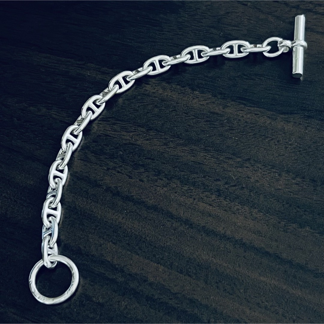 HERMES - ヴィンテージ エルメス シェーヌダンクル ブレスレット HERMES - ヴィンテージ エルメス シェーヌダンクル ブレスレット