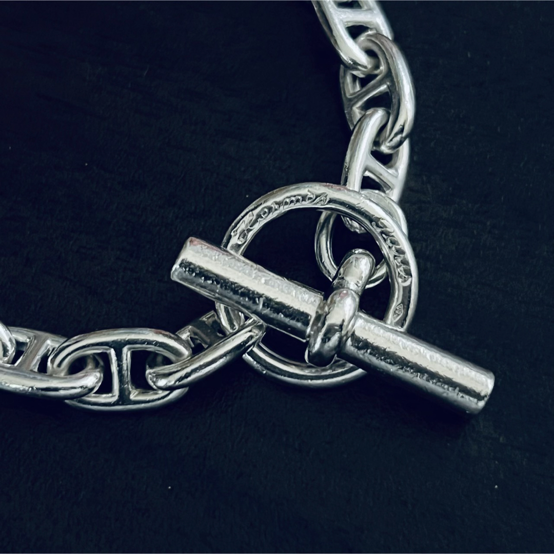 HERMES - ヴィンテージ エルメス シェーヌダンクル ブレスレット HERMES - ヴィンテージ エルメス シェーヌダンクル ブレスレット