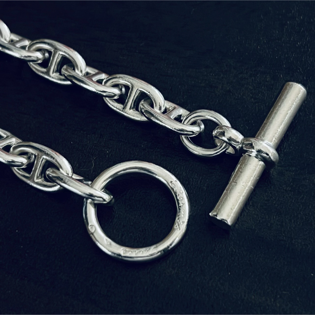 HERMES - ヴィンテージ エルメス シェーヌダンクル ブレスレット HERMES - ヴィンテージ エルメス シェーヌダンクル ブレスレット