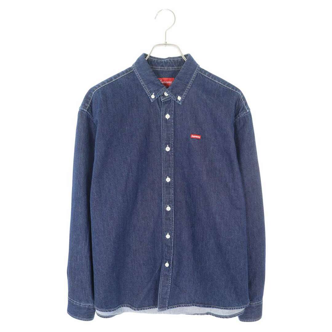お買い得モデル Box Small シュプリーム - Supreme Shirt RINKAN|シュプリームならラクマ by Sの通販 メンズ スモールボックスロゴデニム長袖シャツ Denim Rinsed トップス