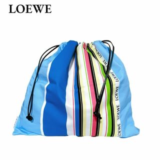 LOEWE - ロエベ キャンバス 巾着ポーチ マルチポーチ 巾着バッグ LOEWE - ロエベ キャンバス 巾着ポーチ マルチポーチ 巾着バッグ
