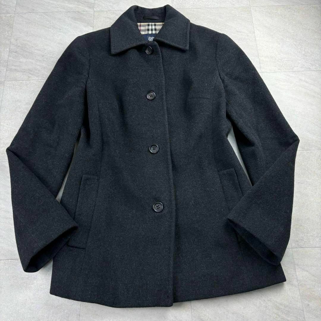 BURBERRY - 極美品 L位 BURBERRY LONDON アンゴラ混 コート BURBERRY - 極美品 L位 BURBERRY LONDON アンゴラ混 コート