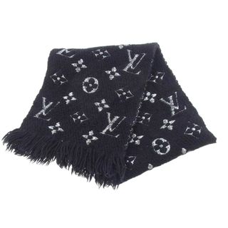 LOUIS VUITTON - 120%本物 ヴィトン グリッター ストール シルク ラメ ブラックの LOUIS VUITTON - 120%本物 ヴィトン グリッター ストール シルク ラメ ブラックの