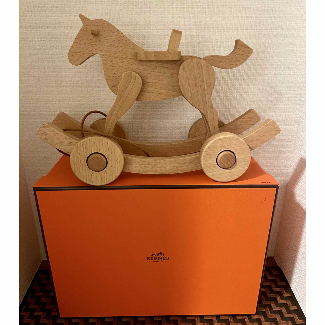 HERMES - 『新品同様』エルメス 引き木馬 シュバル ア ルーレット スピリット 箱付き