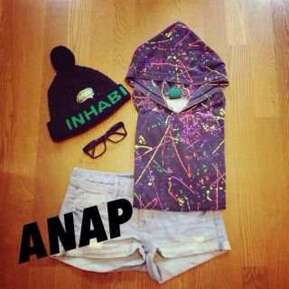 アナップ(ANAP)のANAP パーカー 今週限定価格(Tシャツ(半袖/袖なし))