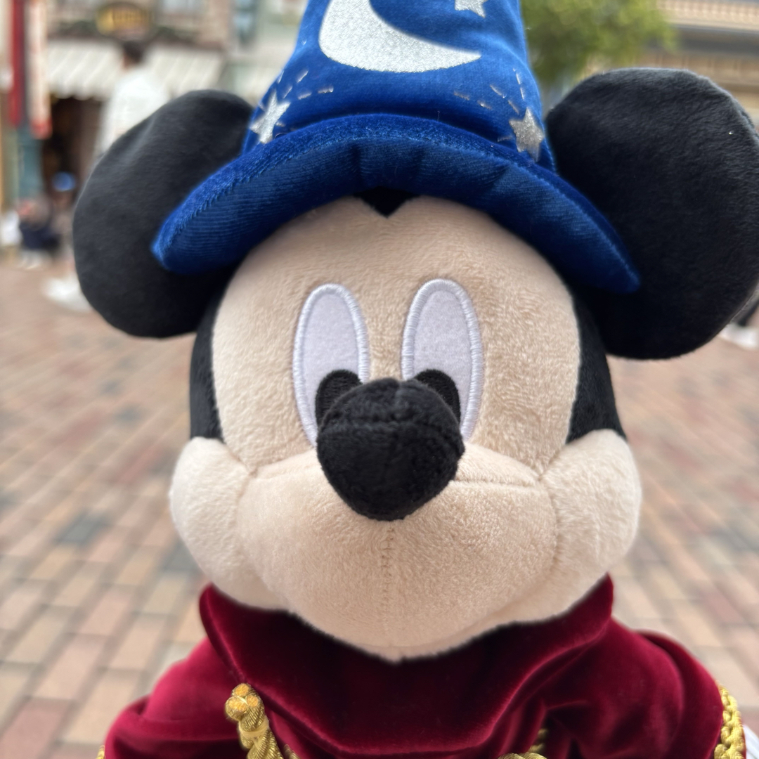 香港ディズニー ミッキー魔法使いの弟子 ファンダジアぬいぐるみ 香港ディズニー ミッキー魔法使いの弟子 ファンダジアぬいぐるみ