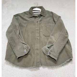 ザラ(ZARA)のZARA オリーブグリーン コーデュロイジャケット(その他)