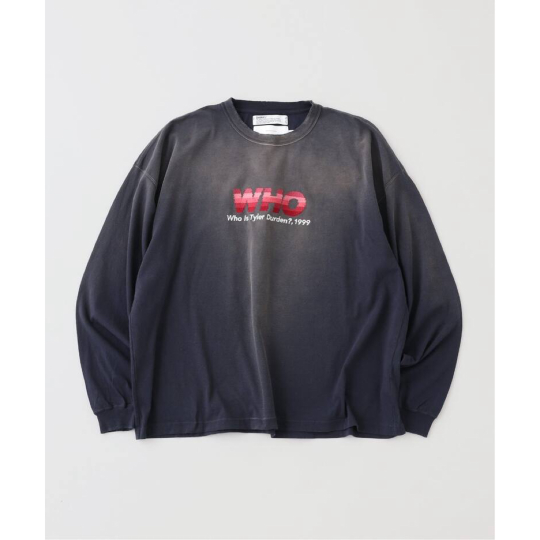 TTT_MSW(ティー)のDAIRIKU ロンT ダイリク WHO Vintage Theme Tee メンズのトップス(Tシャツ/カットソー(七分/長袖))の商品写真