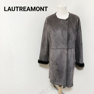 LAUTREAMONT - 新品未使用 ノーカラーコート ロートレアモンの LAUTREAMONT - 新品未使用 ノーカラーコート ロートレアモンの