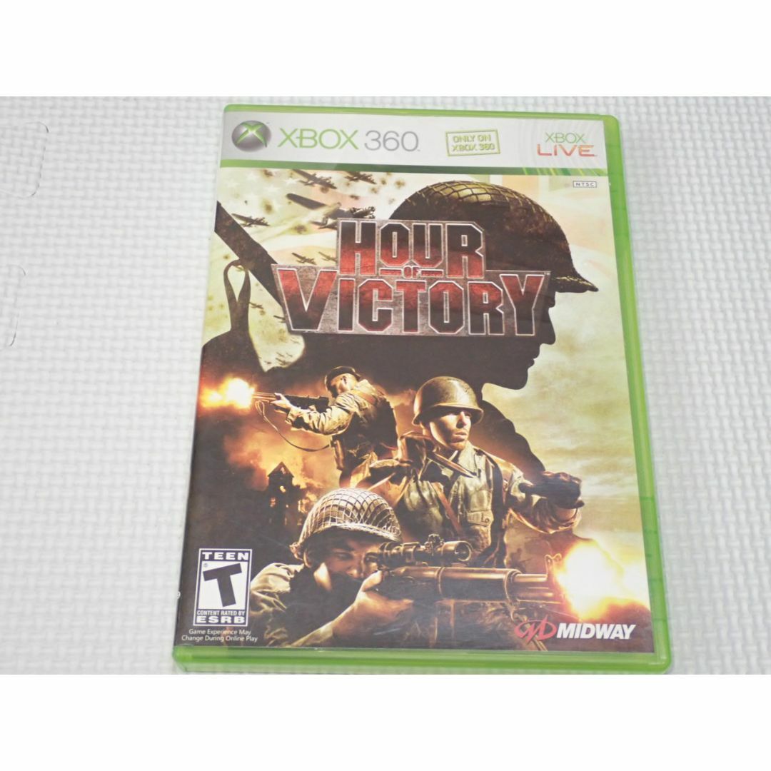 Xbox360 - xbox360★HOUR OF VICTORY 海外版 北米版★箱付・説明書付