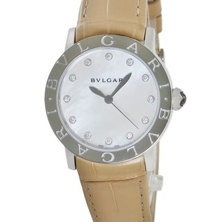 ブルガリ(BVLGARI)のブルガリ ブルガリブルガリ BBL33WSL/12 純正ダイヤ シェル 自動巻き レディース 腕時計(腕時計)