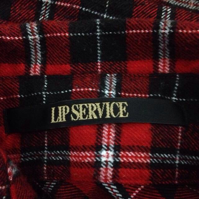 LIP SERVICE(リップサービス)のリップサービス☻チェックシャツ☆ レディースのトップス(シャツ/ブラウス(長袖/七分))の商品写真