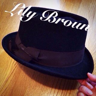 リリーブラウン(Lily Brown)のLilyBroun ハット♡限定割引中(ハット)