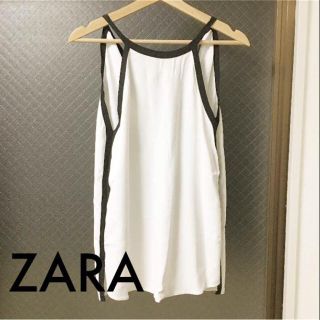 ザラ(ZARA)の新品！ZARA トップス(カットソー(半袖/袖なし))