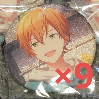 プロジェクトセカイ グリッター缶バッジ  33B 東雲彰人 9個(キャラクターグッズ)