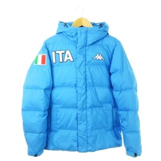 Kappa - kappa ダウンジャケット フーディー イタリア国旗 ロゴ Kappa - kappa ダウンジャケット フーディー イタリア国旗 ロゴ