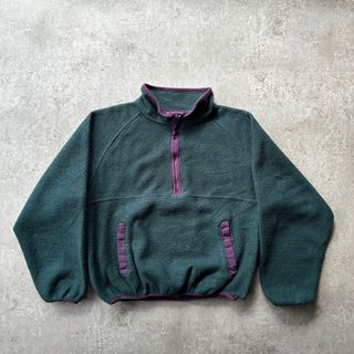 ヴィンテージ(VINTAGE)の80s90s cabelas カベラス フリースジャケット USA製 XL (ブルゾン)