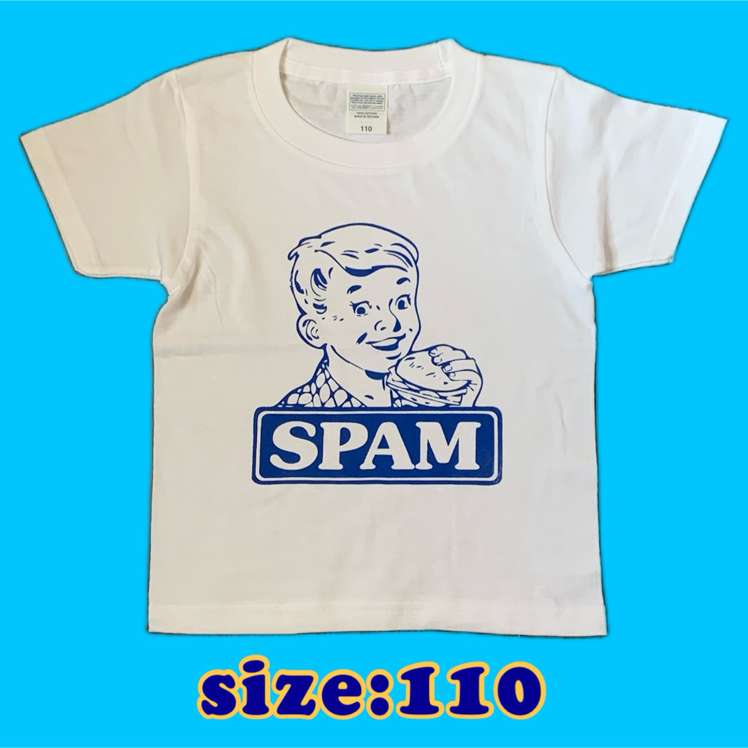 SPAM可愛いキャラクタープリント子供用Tシャツ スパム SPAM可愛いキャラクタープリント子供用Tシャツ スパム