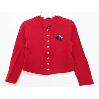 ファミリア(familiar)の【春物 新入荷!】[ファミリア/familiar]120cm ボレロ/カーディガン ピンク【中古】子供服 キッズ kids 女の子 春秋 tops 412052(カーディガン)