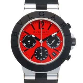 ブルガリ(BVLGARI)のブルガリ アルミニウム 腕時計 時計 アルミ AC38TA 自動巻き メンズ 1年保証 BVLGARI  中古(腕時計(アナログ))