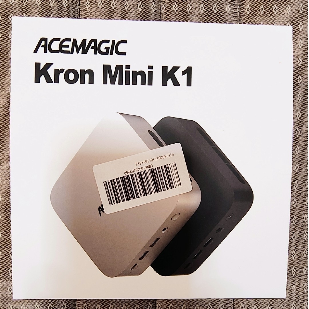 期間大特価】ミニPC ACEMAGIC Kron Mini K1 黒 32GBの通販 by 期間大特価】ミニPC ACEMAGIC Kron Mini K1 黒 32GBの通販 by