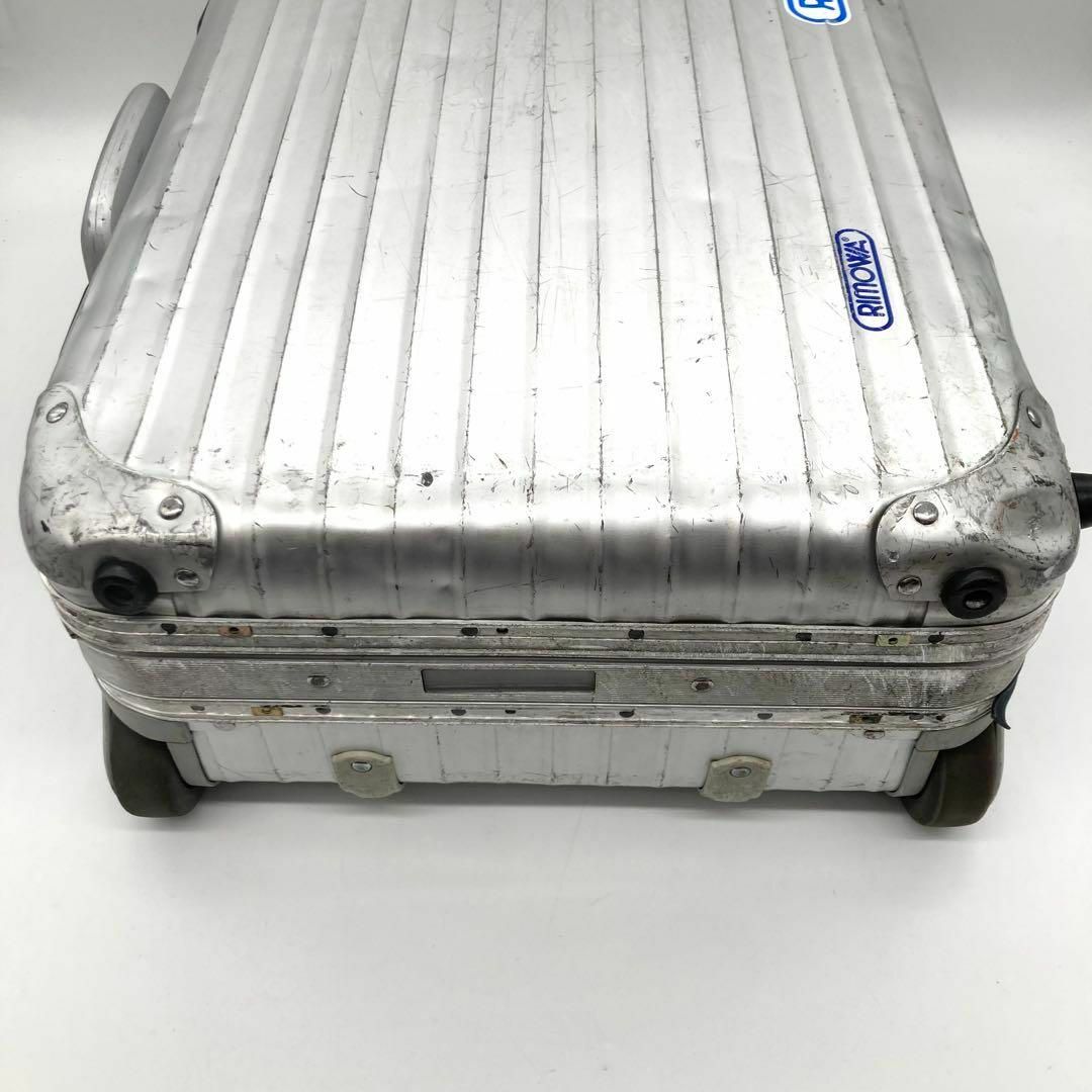 RIMOWA - RIMOWA キャリーケース 2輪 トパーズ アルミ RIMOWA - RIMOWA キャリーケース 2輪 トパーズ アルミ