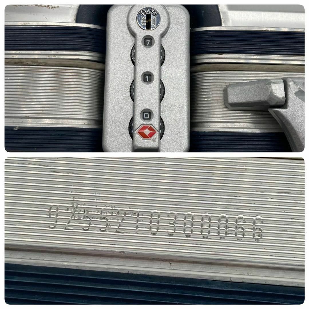 RIMOWA - RIMOWA キャリーケース 2輪 トパーズ アルミ RIMOWA - RIMOWA キャリーケース 2輪 トパーズ アルミ