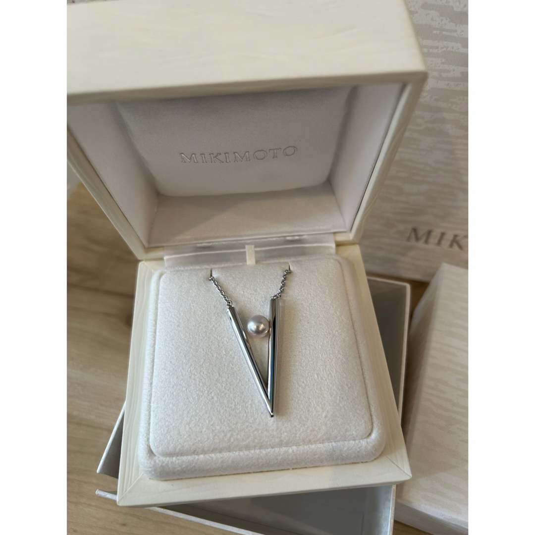 MIKIMOTO - 入手困難 新品 MIKIMOTO ミキモト V CODE ペンダント MIKIMOTO - 入手困難 新品 MIKIMOTO ミキモト V CODE ペンダント