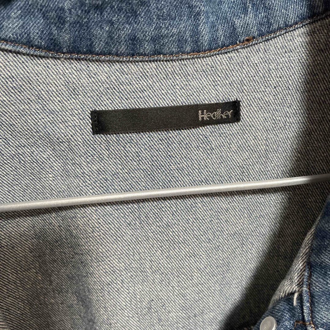 heather - Heather デニムジャケット ヘザー ブルーの通販 by heather - Heather デニムジャケット ヘザー ブルーの通販 by