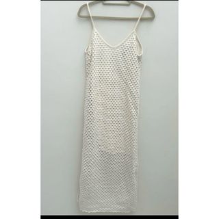 ベルシュカ(Bershka)の【即日発送】Bershka ベルシュカ　網ワンピキャミソール　XS(ロングワンピース/マキシワンピース)
