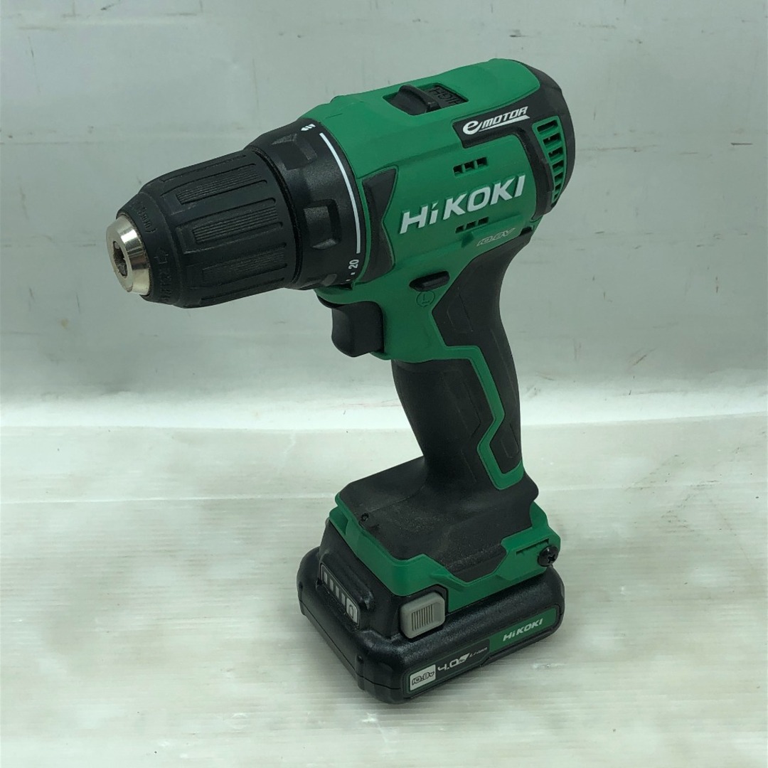 ◇◇HiKOKI ハイコーキ 電動工具 ドライバドリル 充電池1個付 DS12DD グリーン