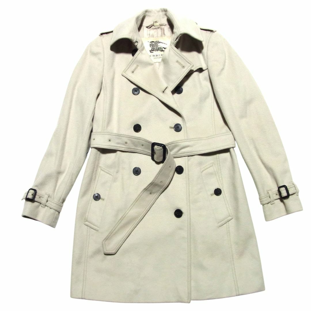 BURBERRY - バーバリー ロンドン カシミヤ混 ウール トレンチ BURBERRY - バーバリー ロンドン カシミヤ混 ウール トレンチ