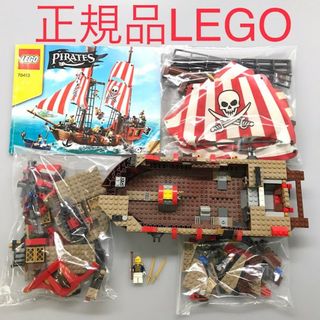 正規品 中古 LEGO レゴ パイレーツ 70413 海賊船 廃盤品 レア 現状品 説明書付き ミニフィグ DH-004-C2  361(知育玩具)