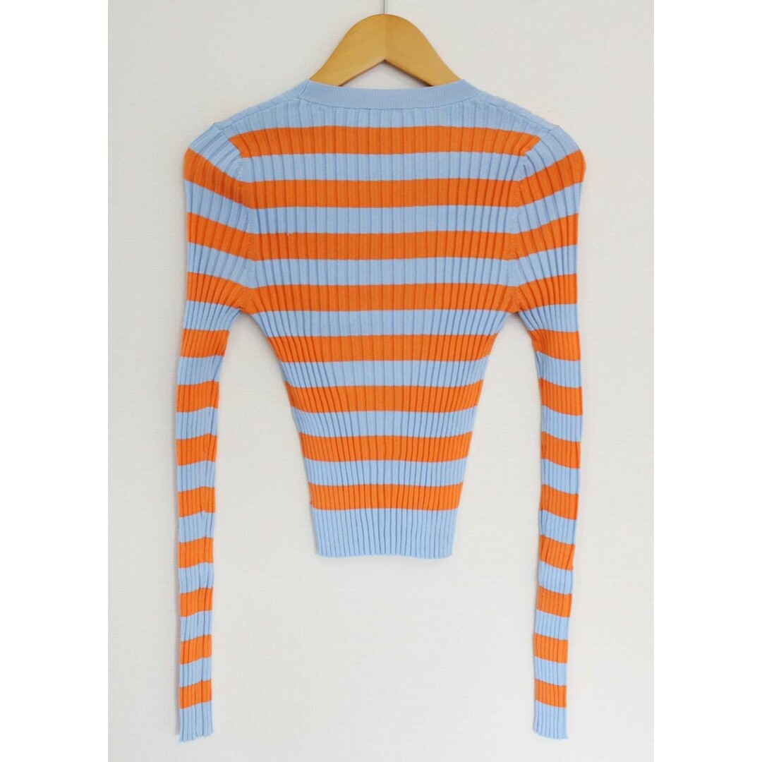 ZARA - 【春物 新入荷】○ZARA/ザラ○ボーダータイトニット/長袖 ZARA - 【春物 新入荷】○ZARA/ザラ○ボーダータイトニット/長袖