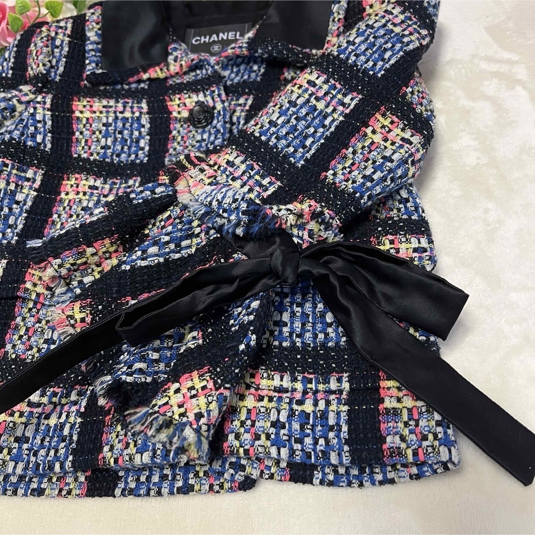 CHANEL - 【美品✨】CHANELシャネル☆ジャケット☆ツイード☆34 CHANEL - 【美品✨】CHANELシャネル☆ジャケット☆ツイード☆34