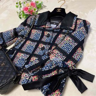 CHANEL - 【美品✨】CHANELシャネル☆ジャケット☆ツイード☆34 CHANEL - 【美品✨】CHANELシャネル☆ジャケット☆ツイード☆34