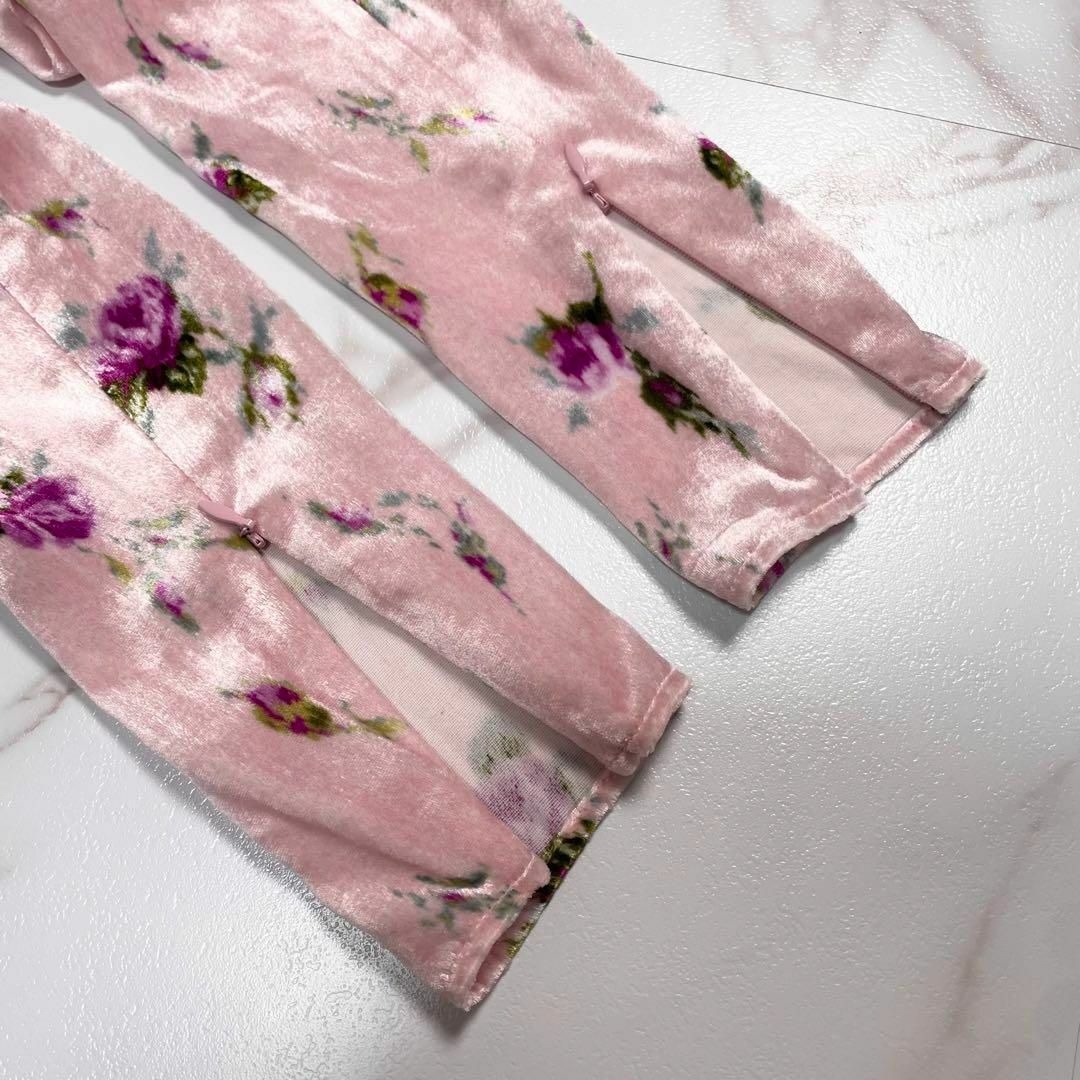 美品✨RED VALENTINO ワンピースドレス ベロア 薔薇リボン 美品✨RED VALENTINO ワンピースドレス ベロア 薔薇リボン