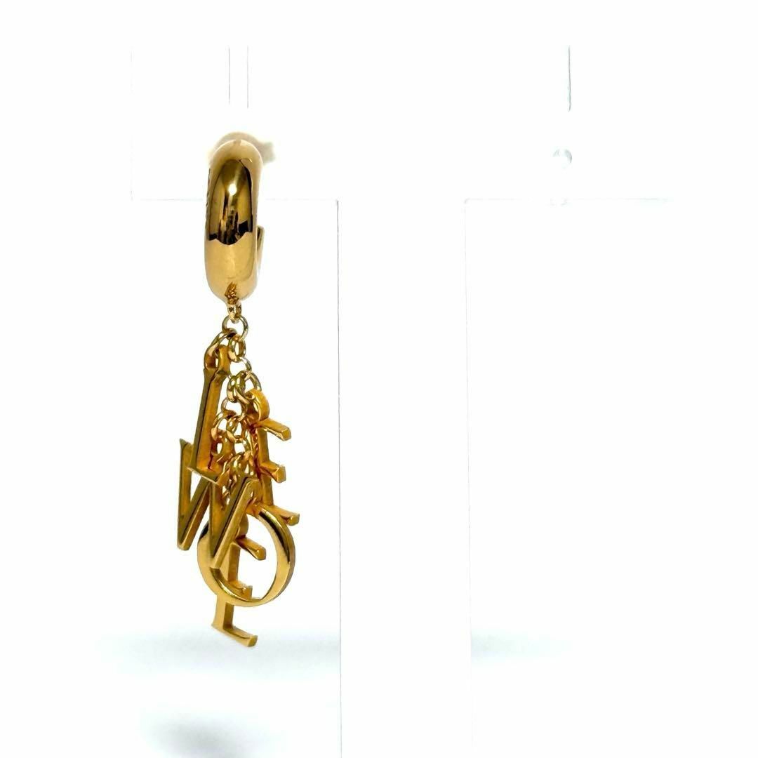 ロエベ レディース シングル ピアス ショート レタリング LOEWE - 【希少美品】ロエベ レディース シングル ピアス